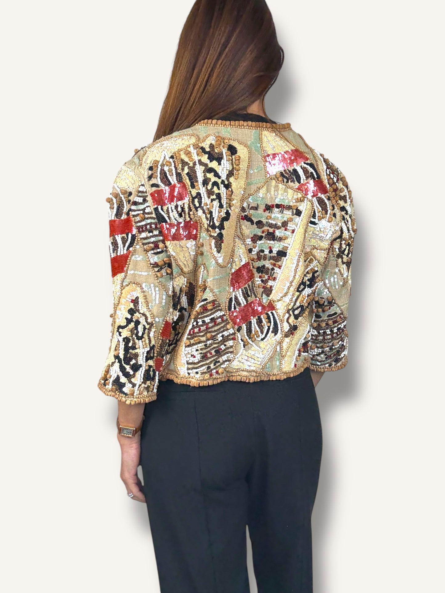 Sequin Bolero Jacket