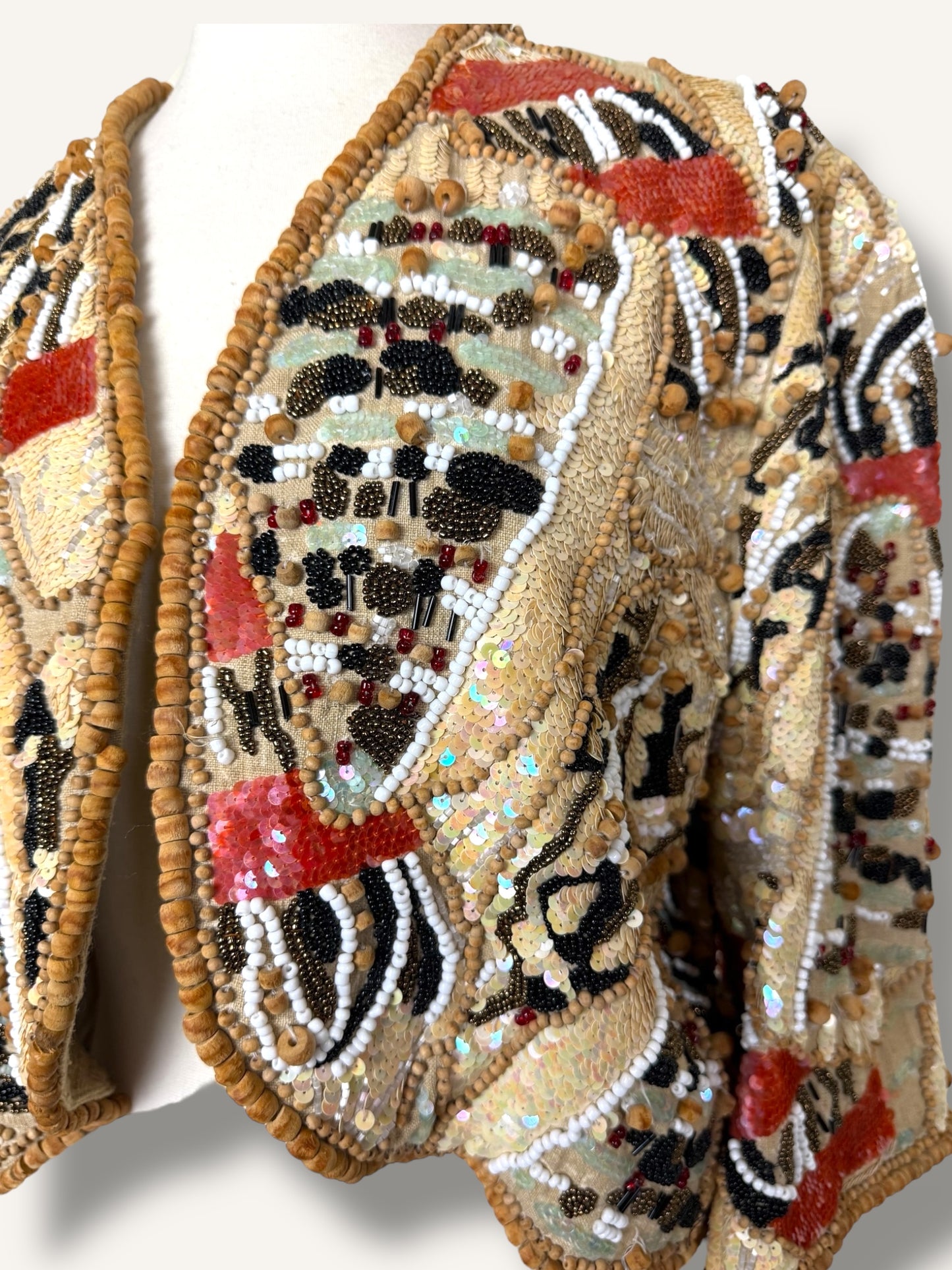 Sequin Bolero Jacket