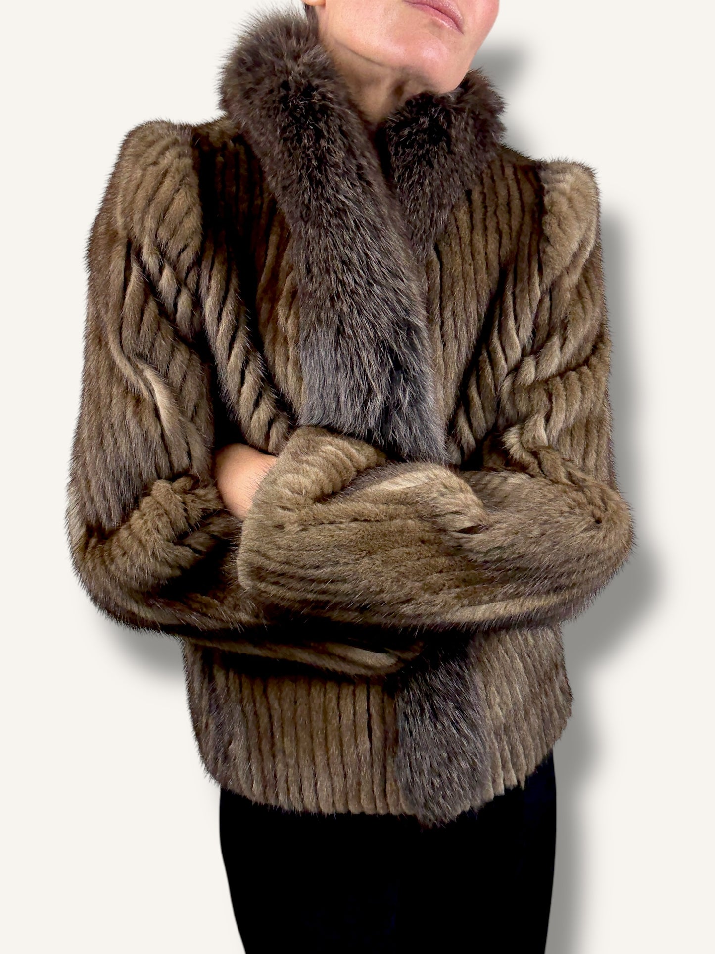 Brown Mink Coat