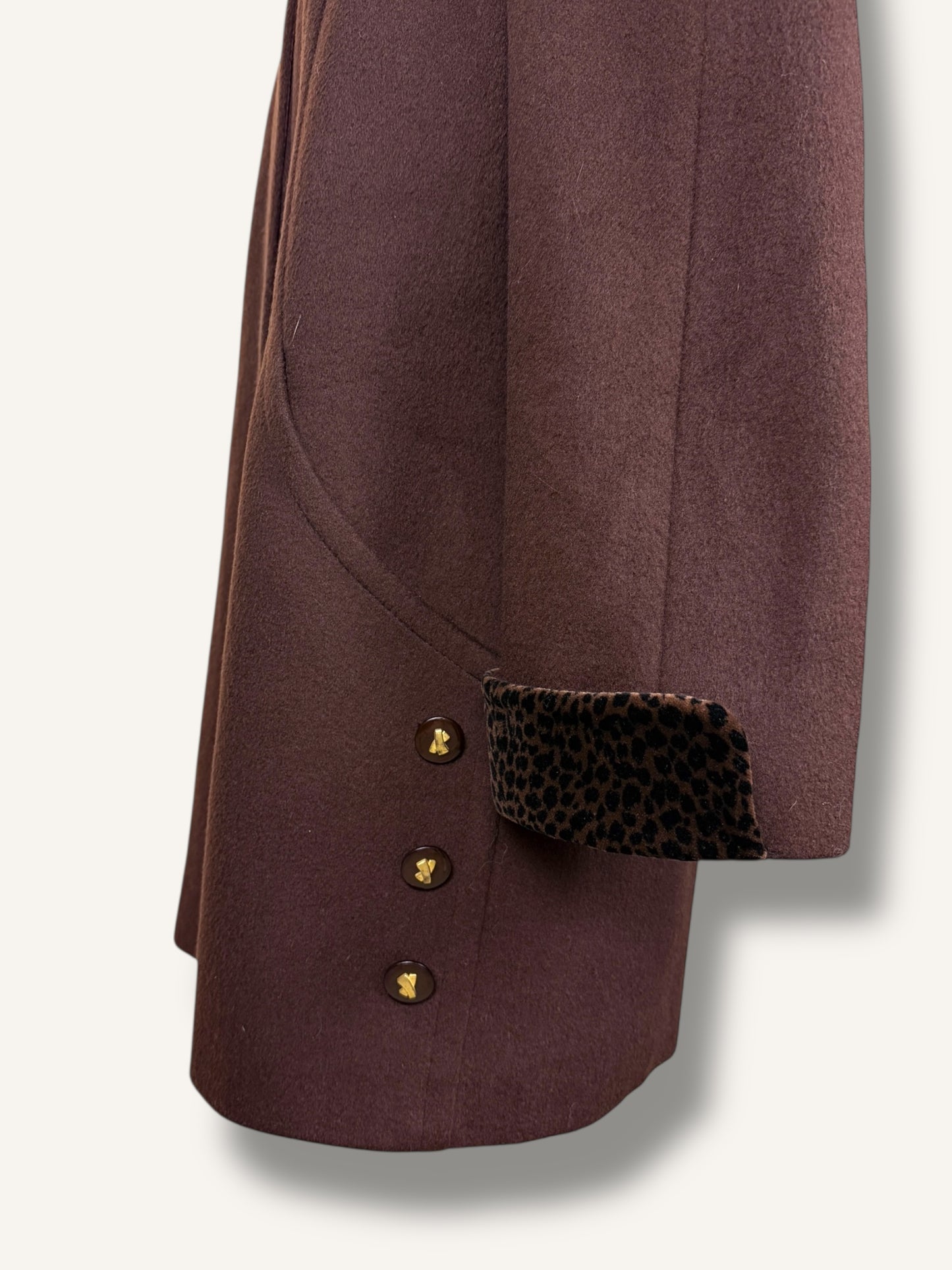 Brown Wool Coat