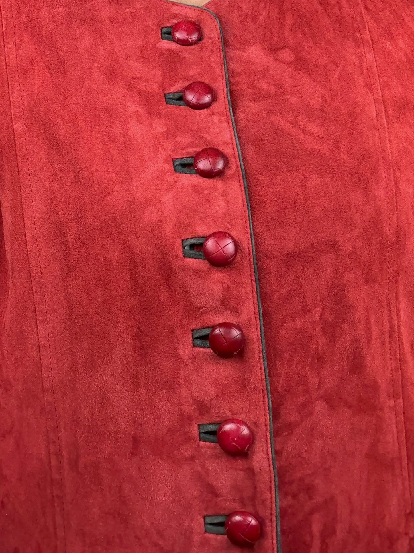 Terracotta Suede Jacket