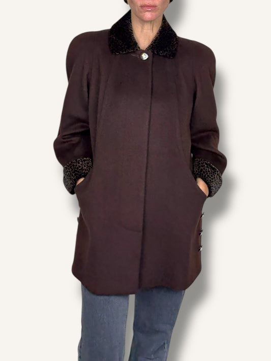 Brown Wool Coat