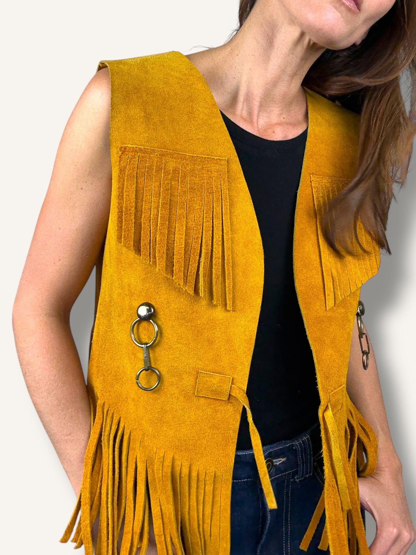 Suede Vest