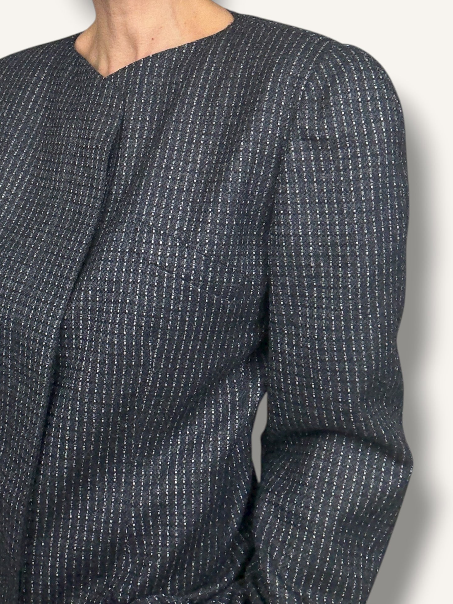 Krizia Pinstripe Blazer