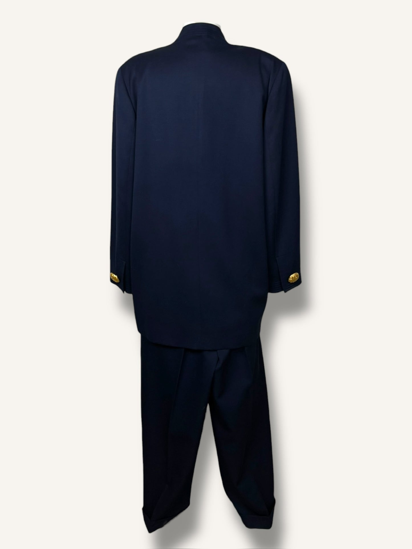 Navy Wool Suit