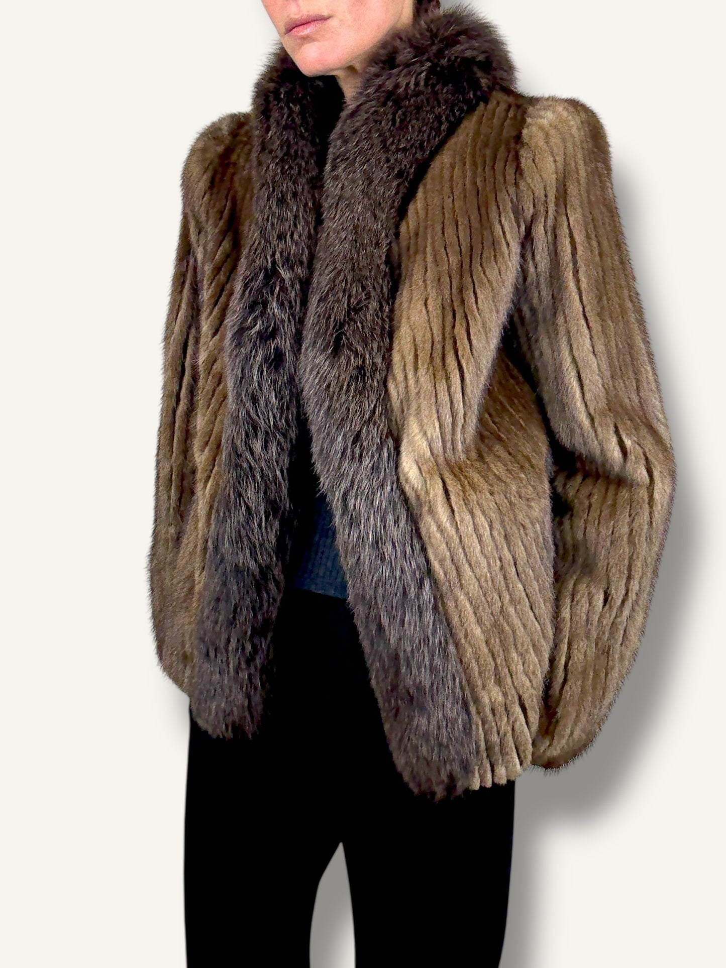 Brown Mink Coat