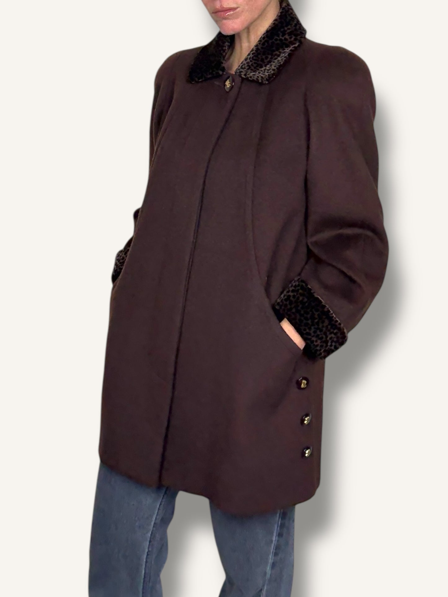 Brown Wool Coat