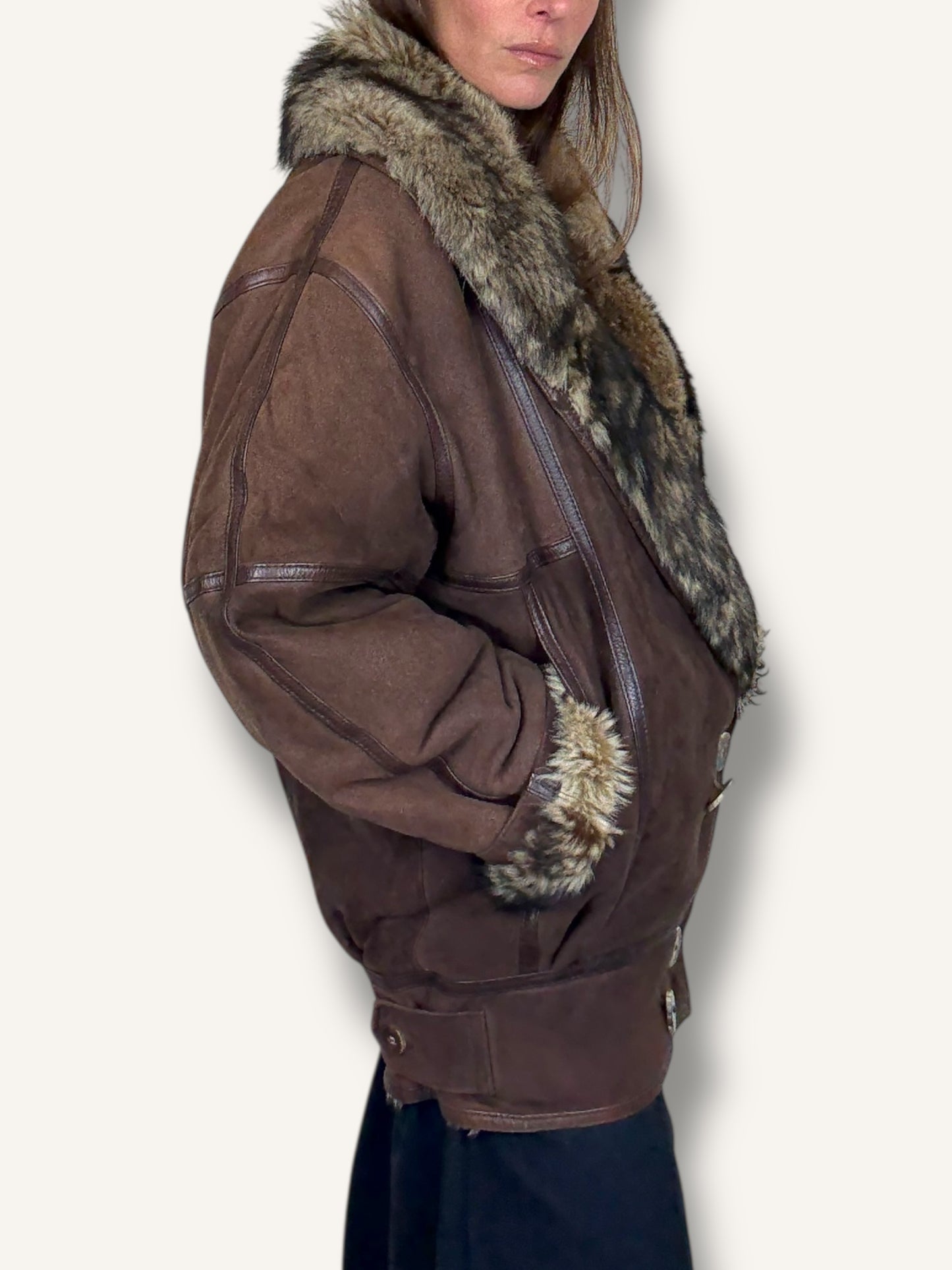 Lambskin Chocolate Coat