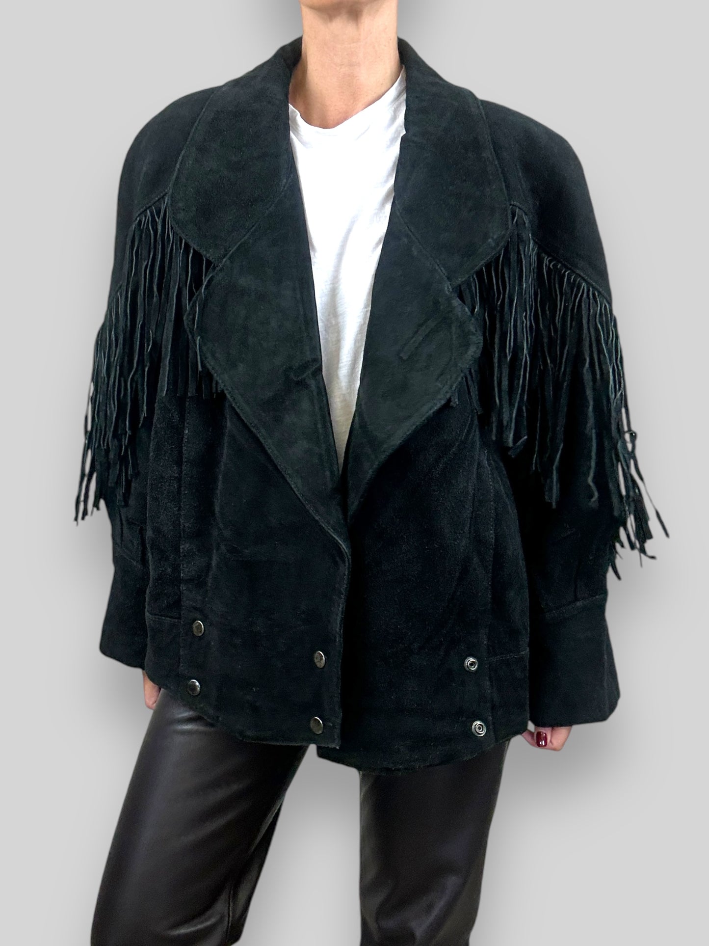 Fringe Suede Jacket