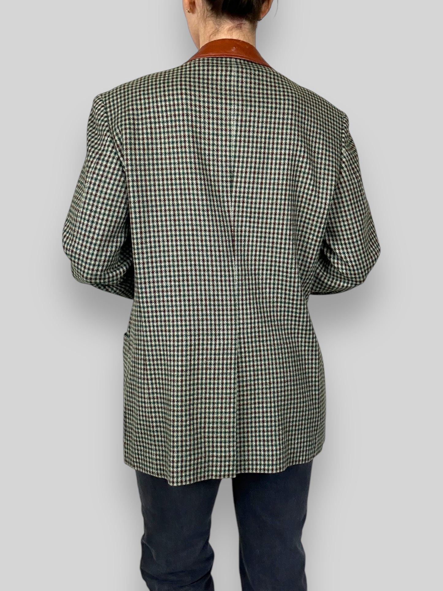 Checked Blazer