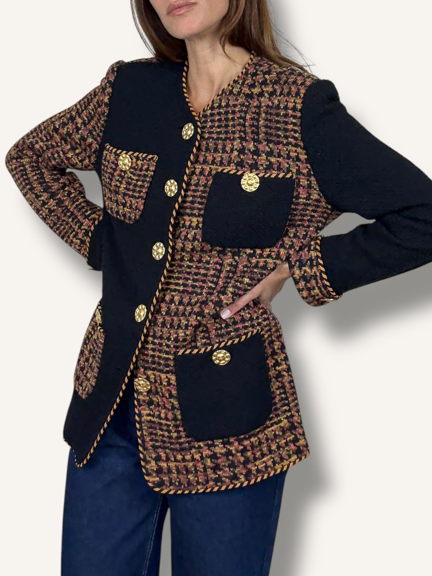 Adolfo Knit Jacket