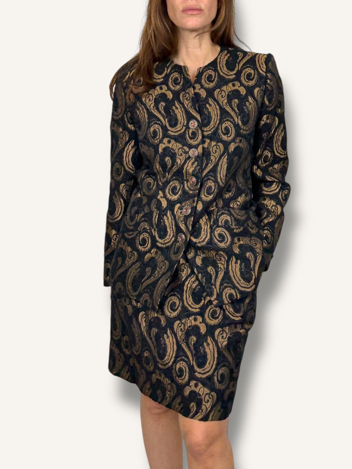 YSL Skirt Set