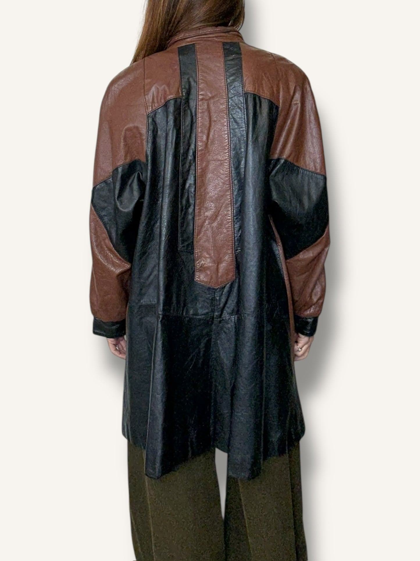 Patchwork Leather Jacket