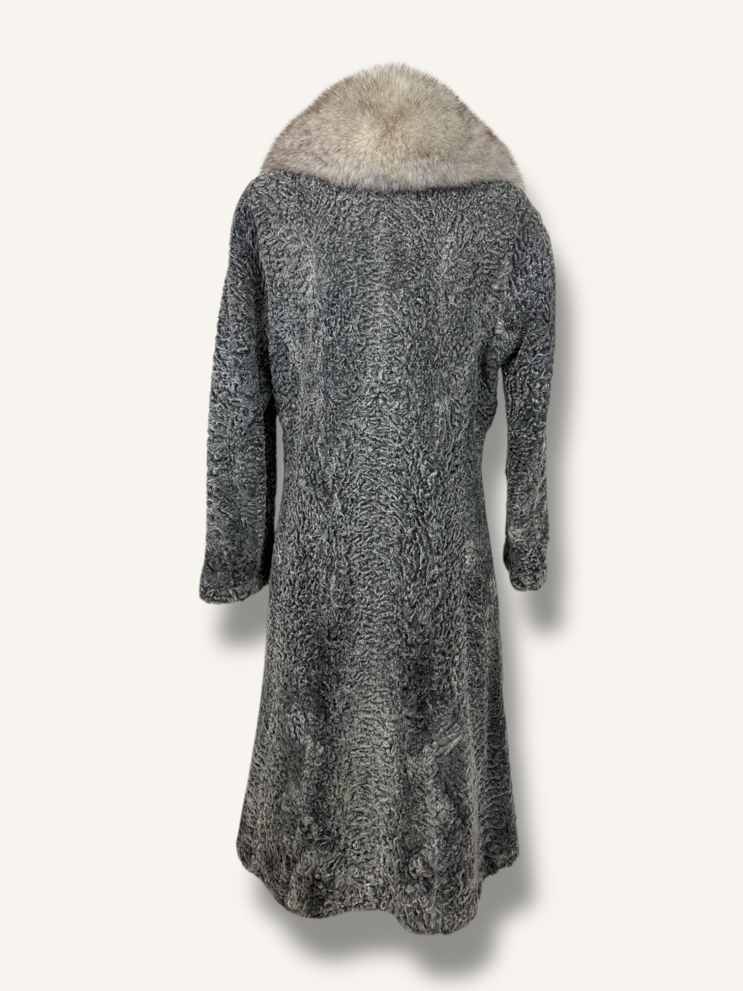 Lambskin and Mink Coat