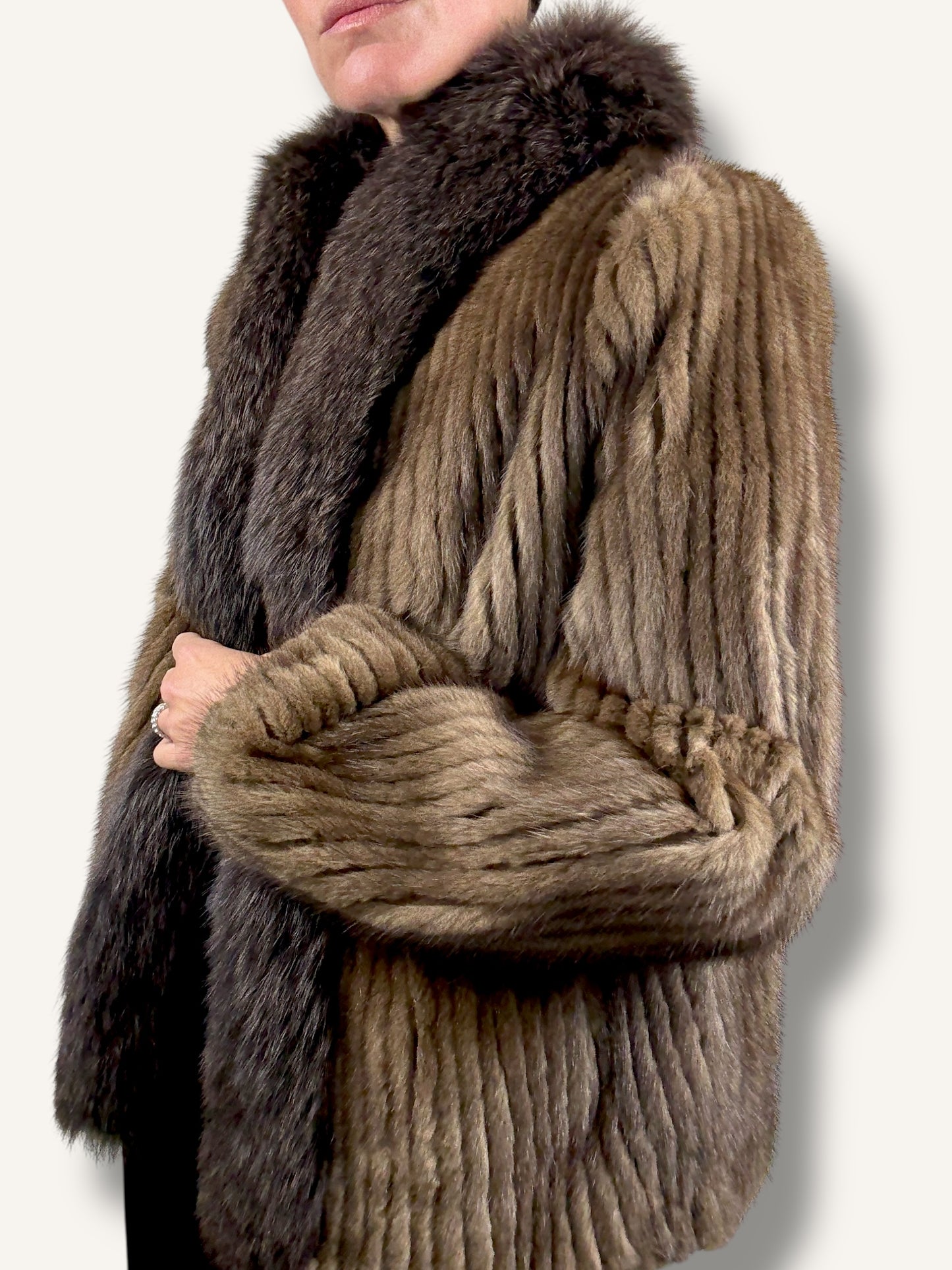 Brown Mink Coat
