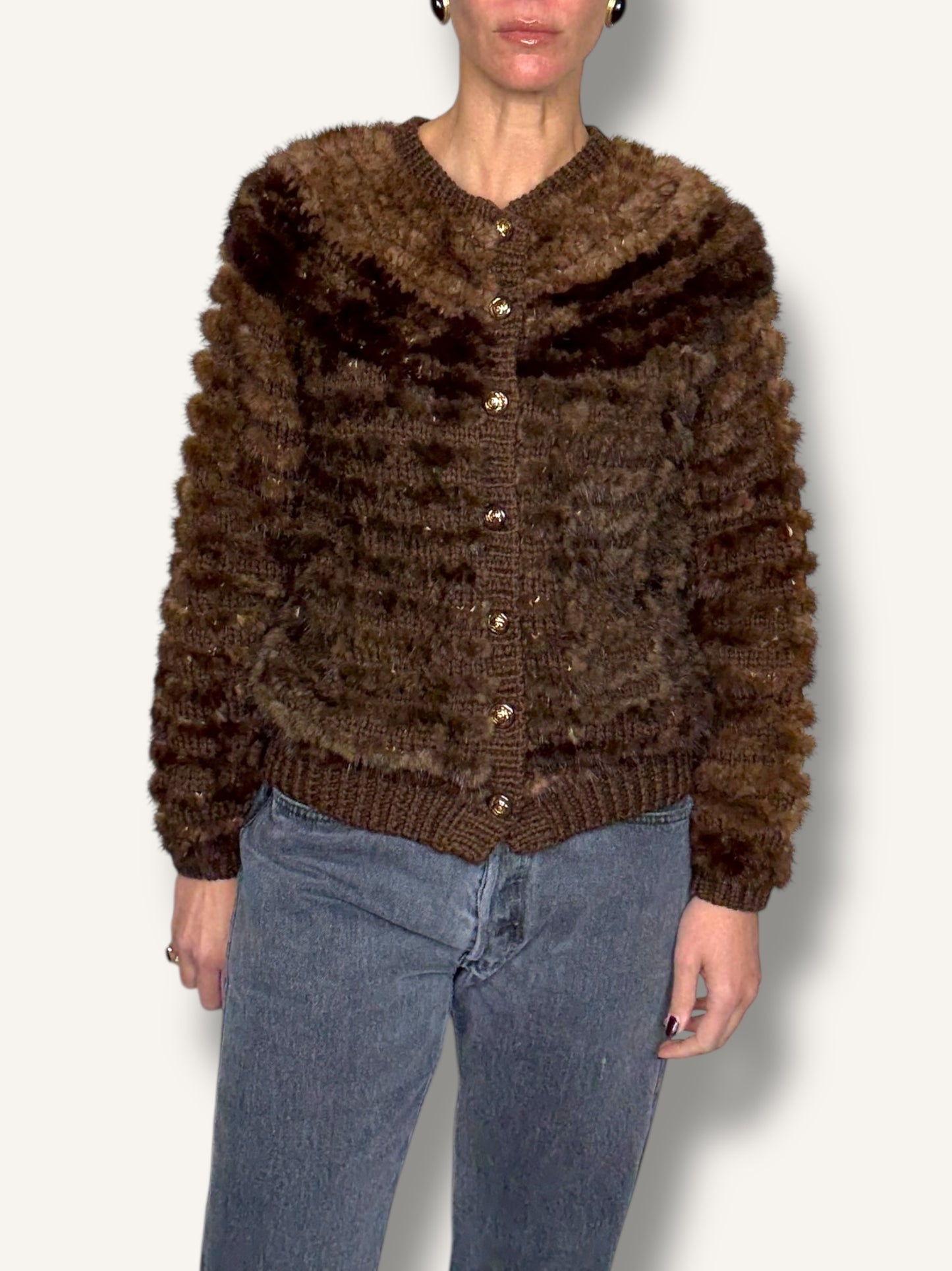 Mink Cardigan