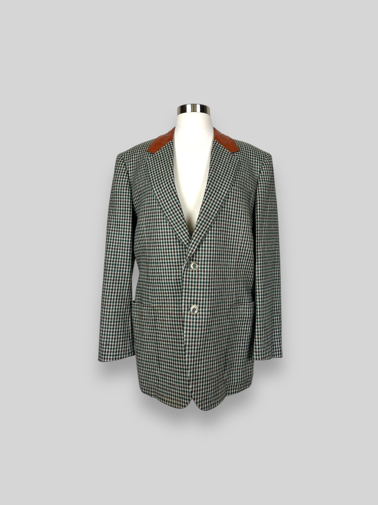 Checked Blazer