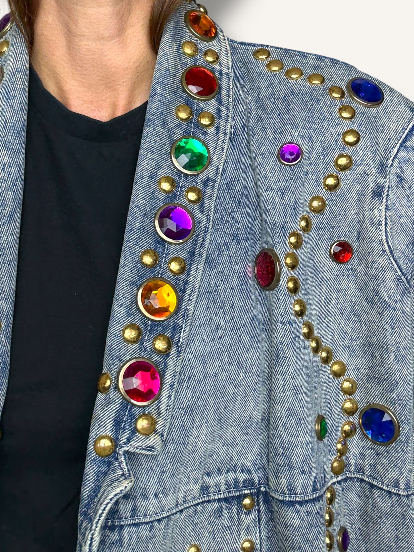 Embellished Denim Jacket