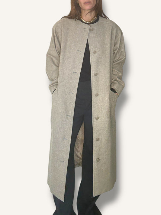 Taupe Boxy Coat