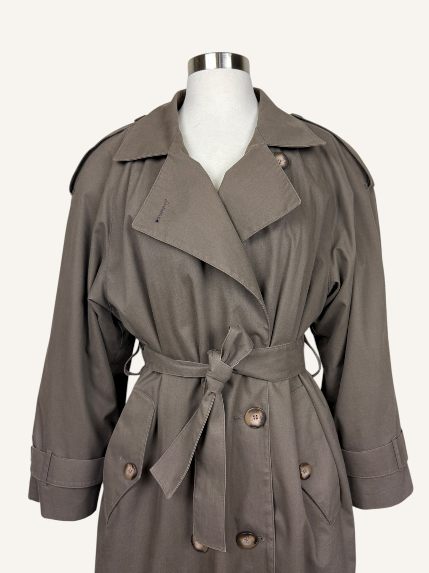Olive Trench Coat