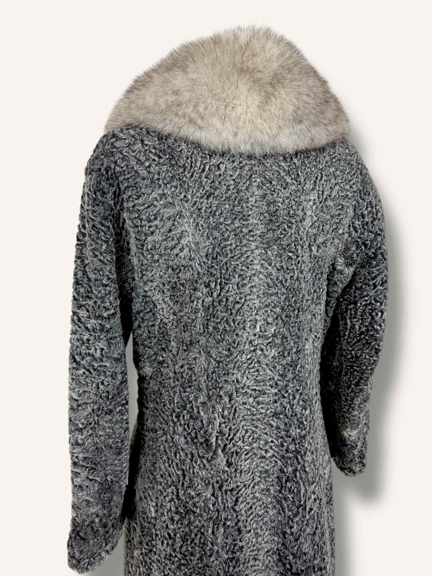 Lambskin and Mink Coat