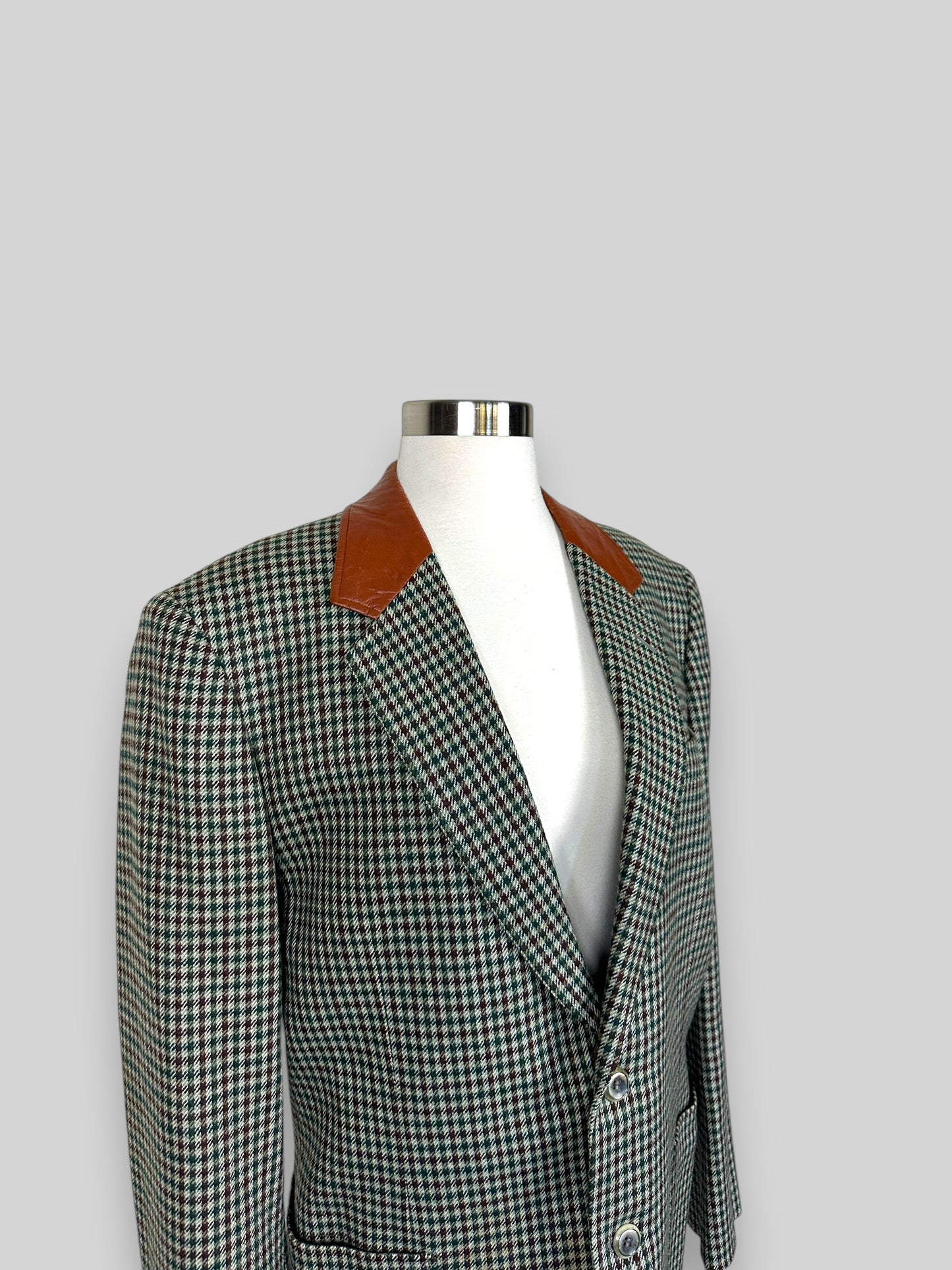 Checked Blazer