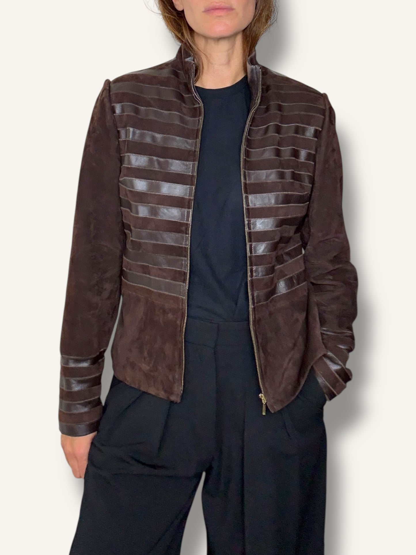 Suede and Leather Jacket