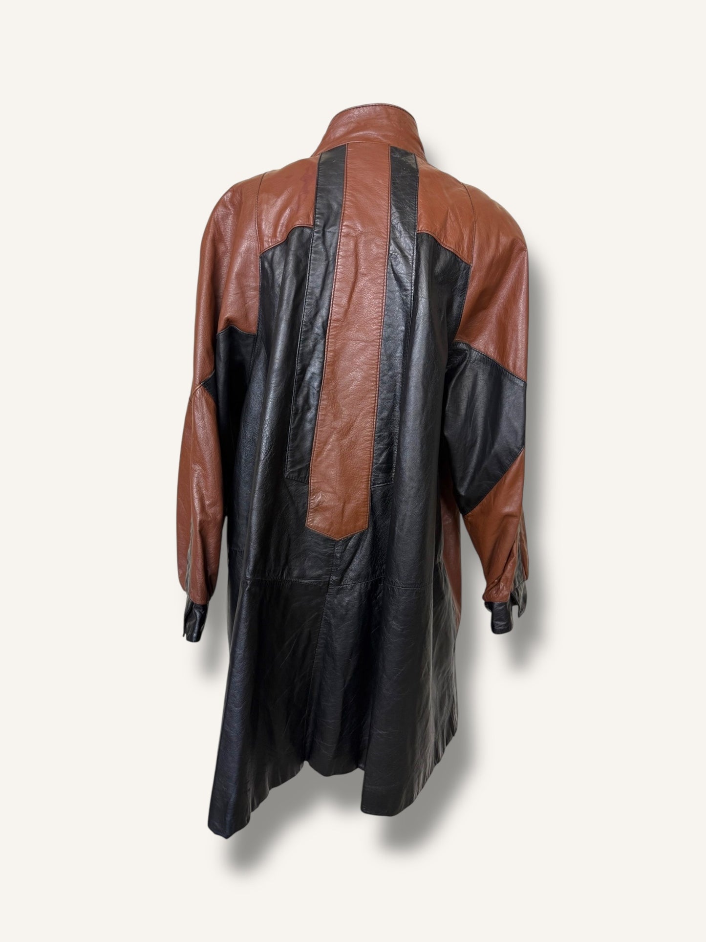 Patchwork Leather Jacket