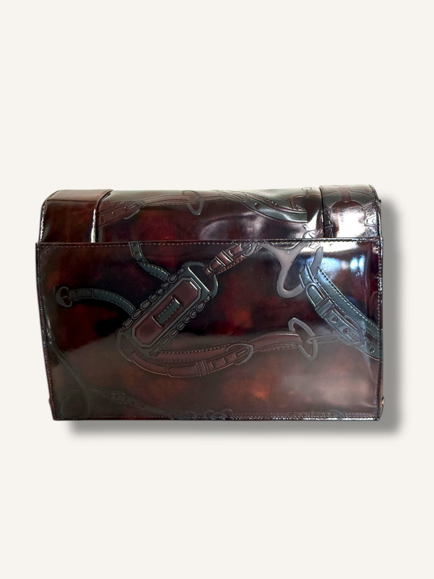 Glossy Shoulder Bag
