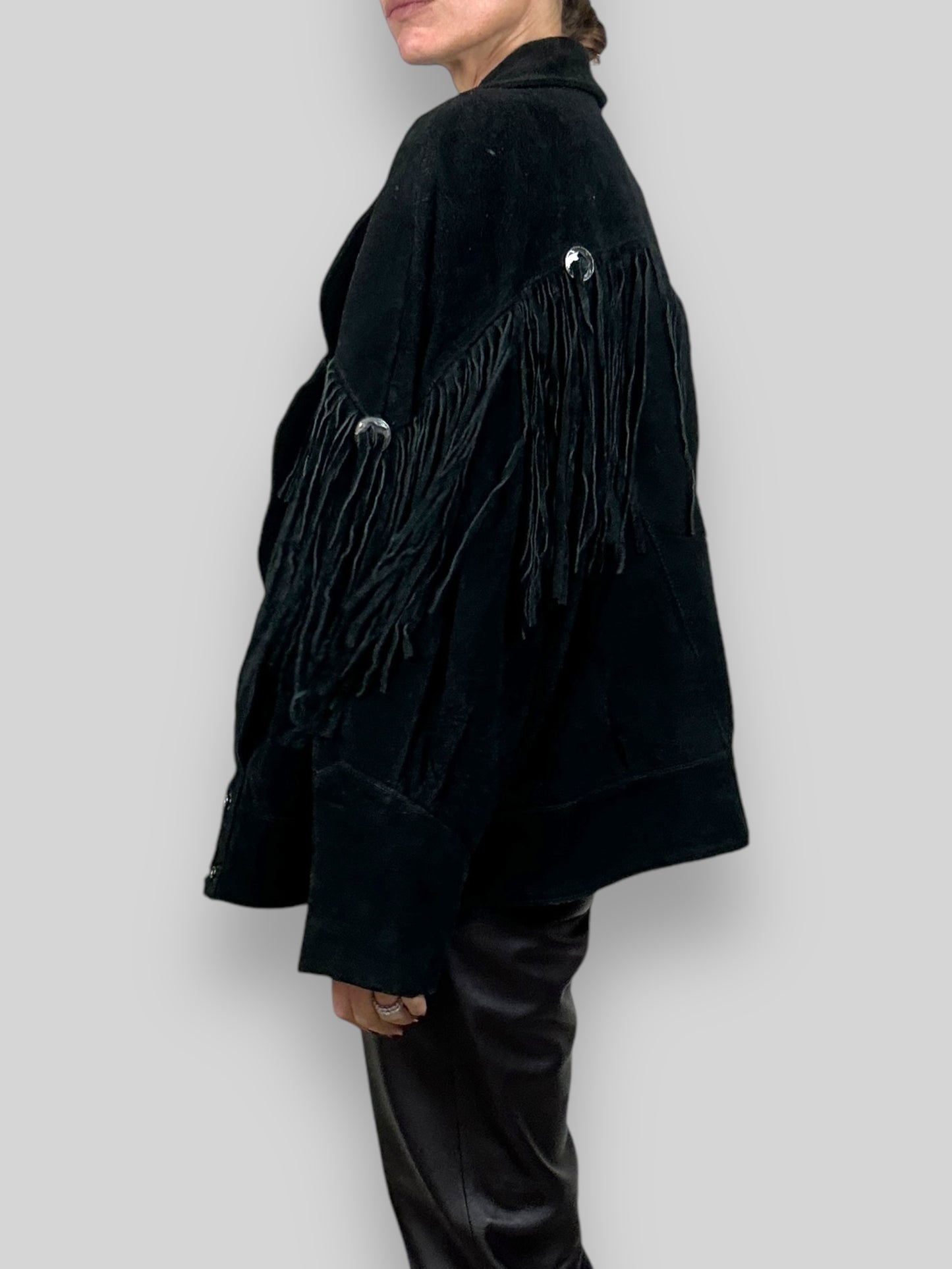 Fringe Suede Jacket