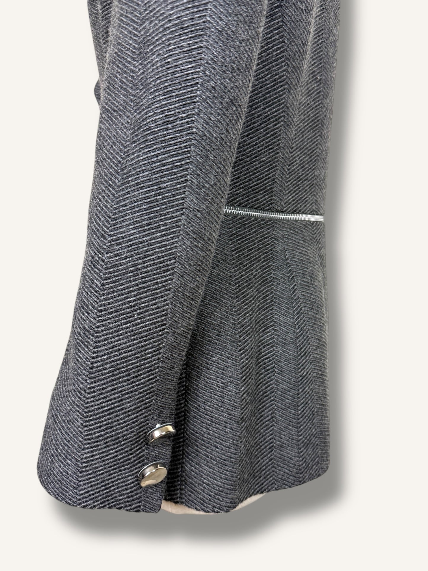 Grey Wool Blazer