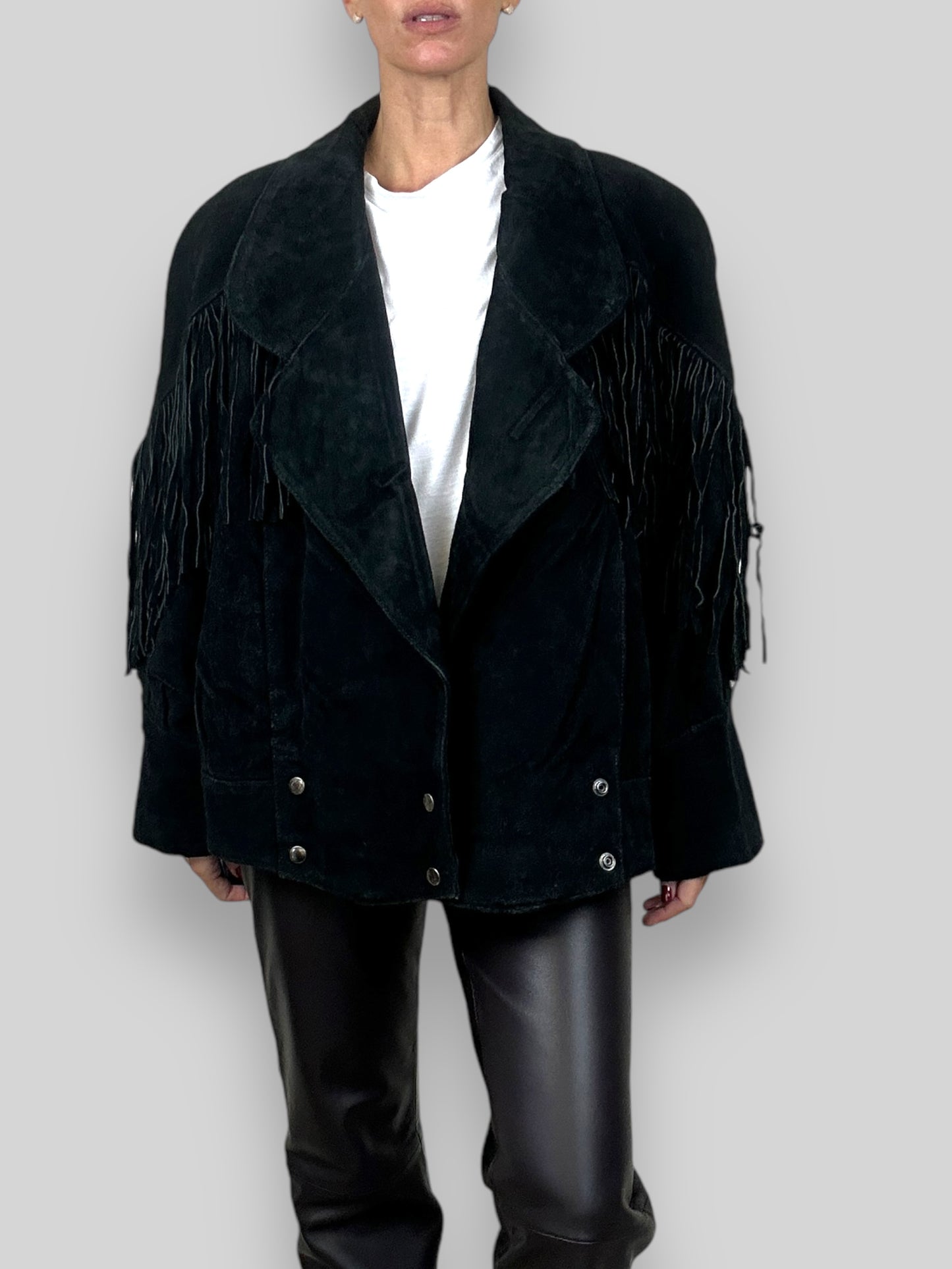 Fringe Suede Jacket