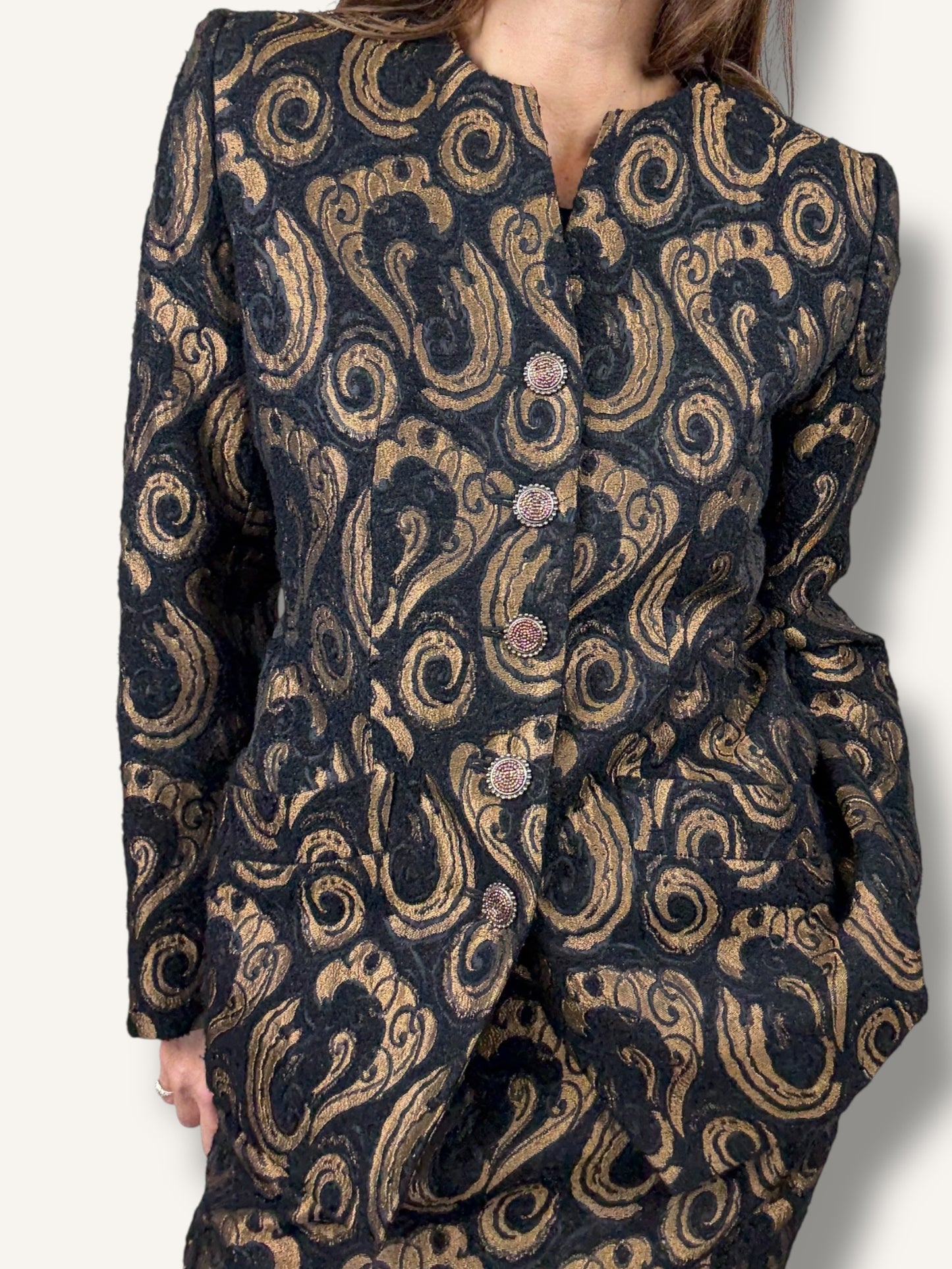 YSL Skirt Set