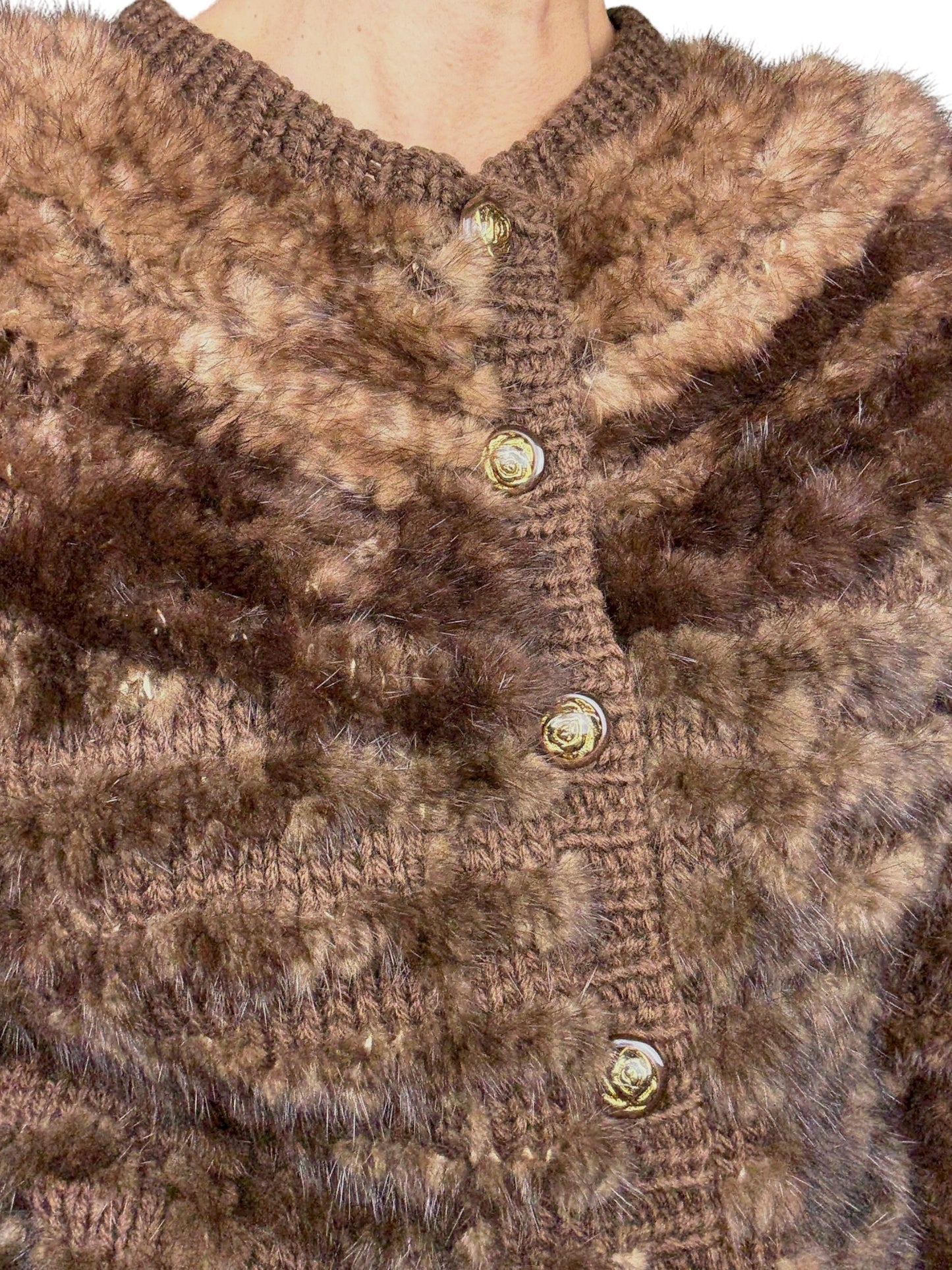 Mink Cardigan