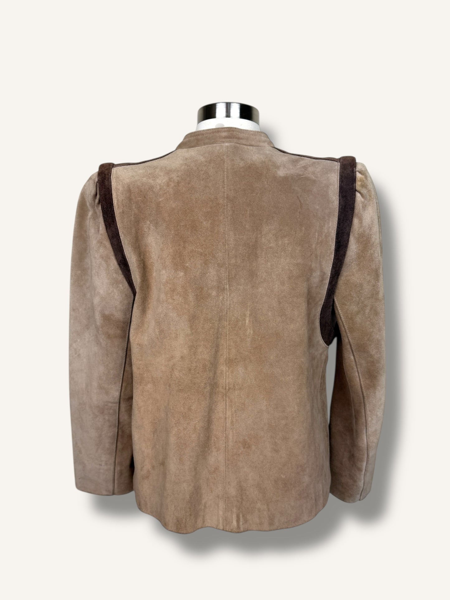 Suede Cropped Jacket