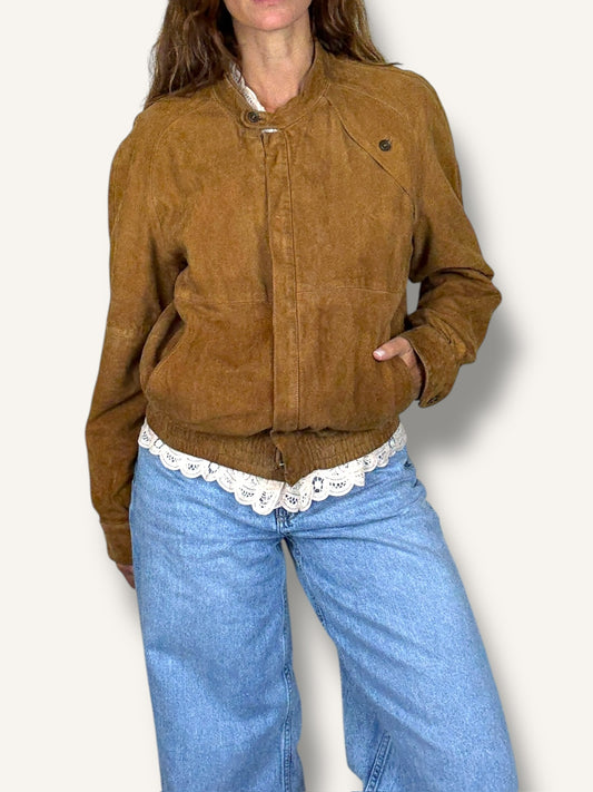 Suede Bomber