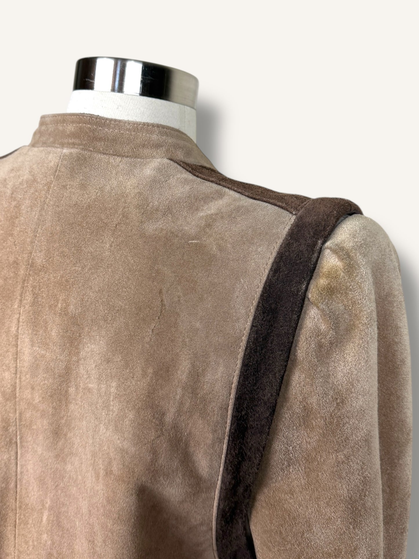 Suede Cropped Jacket