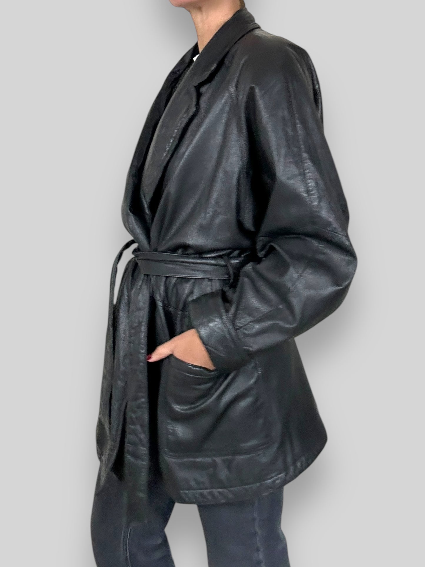 Leather Coat