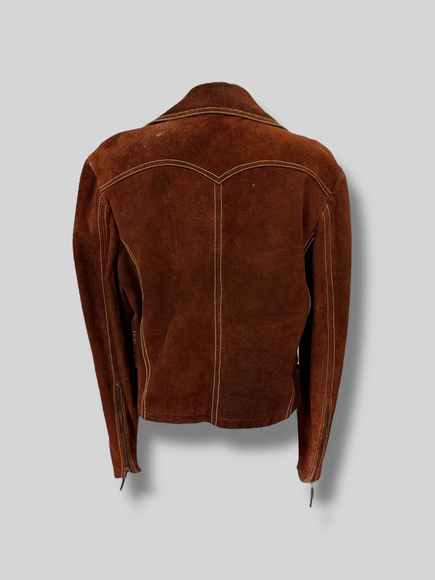 Suede Moto Jacket