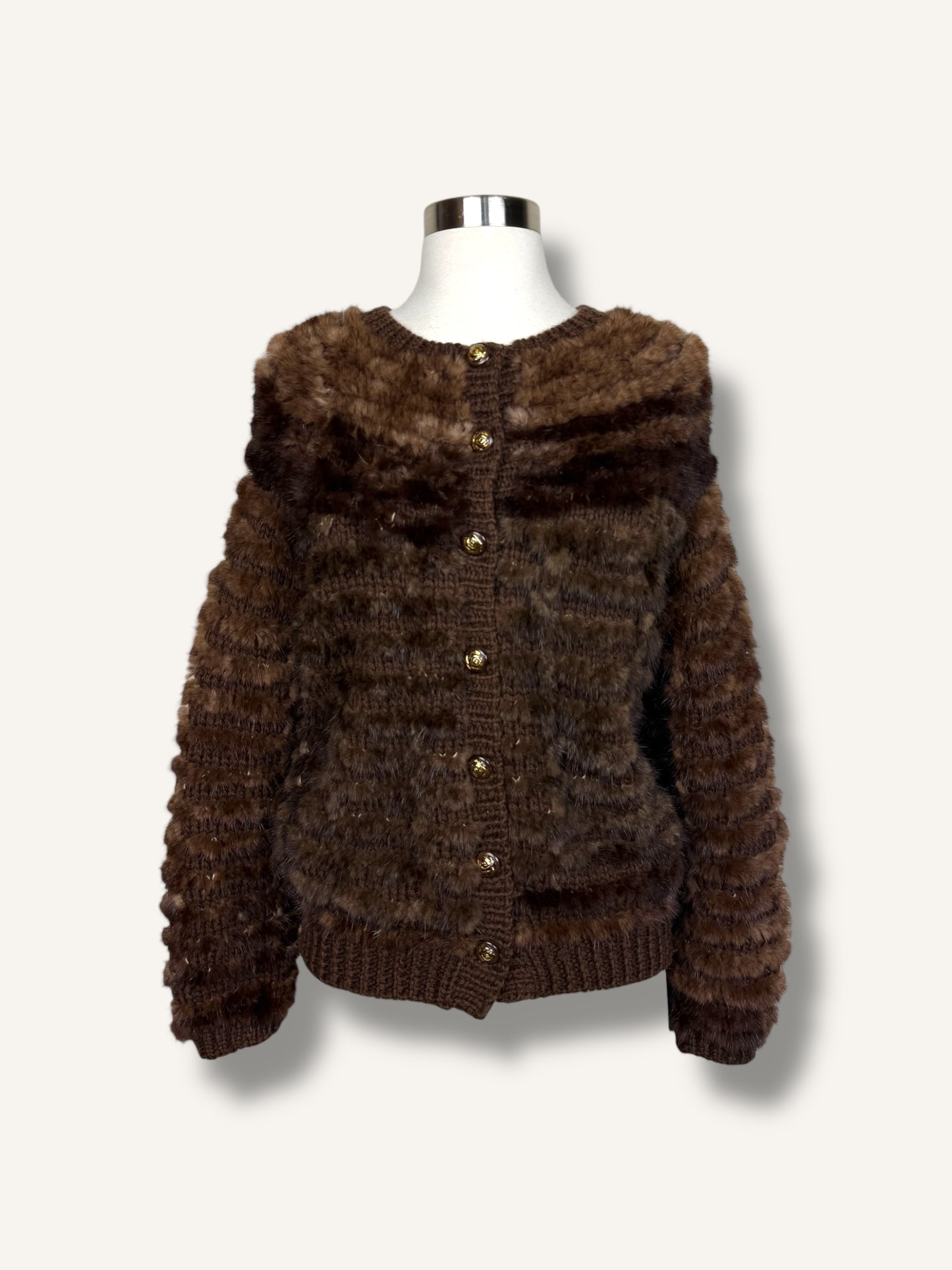 Mink Cardigan