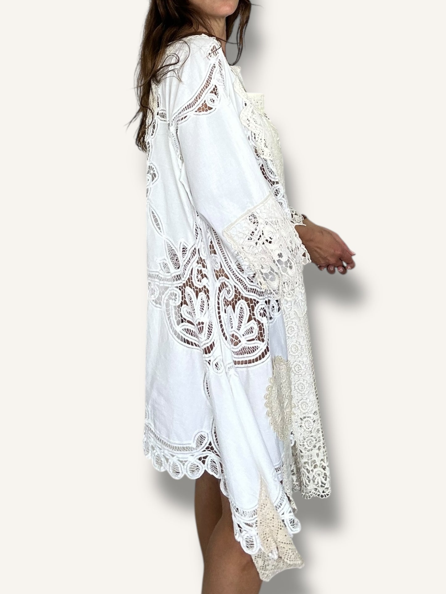 Patchwork Lace Dress