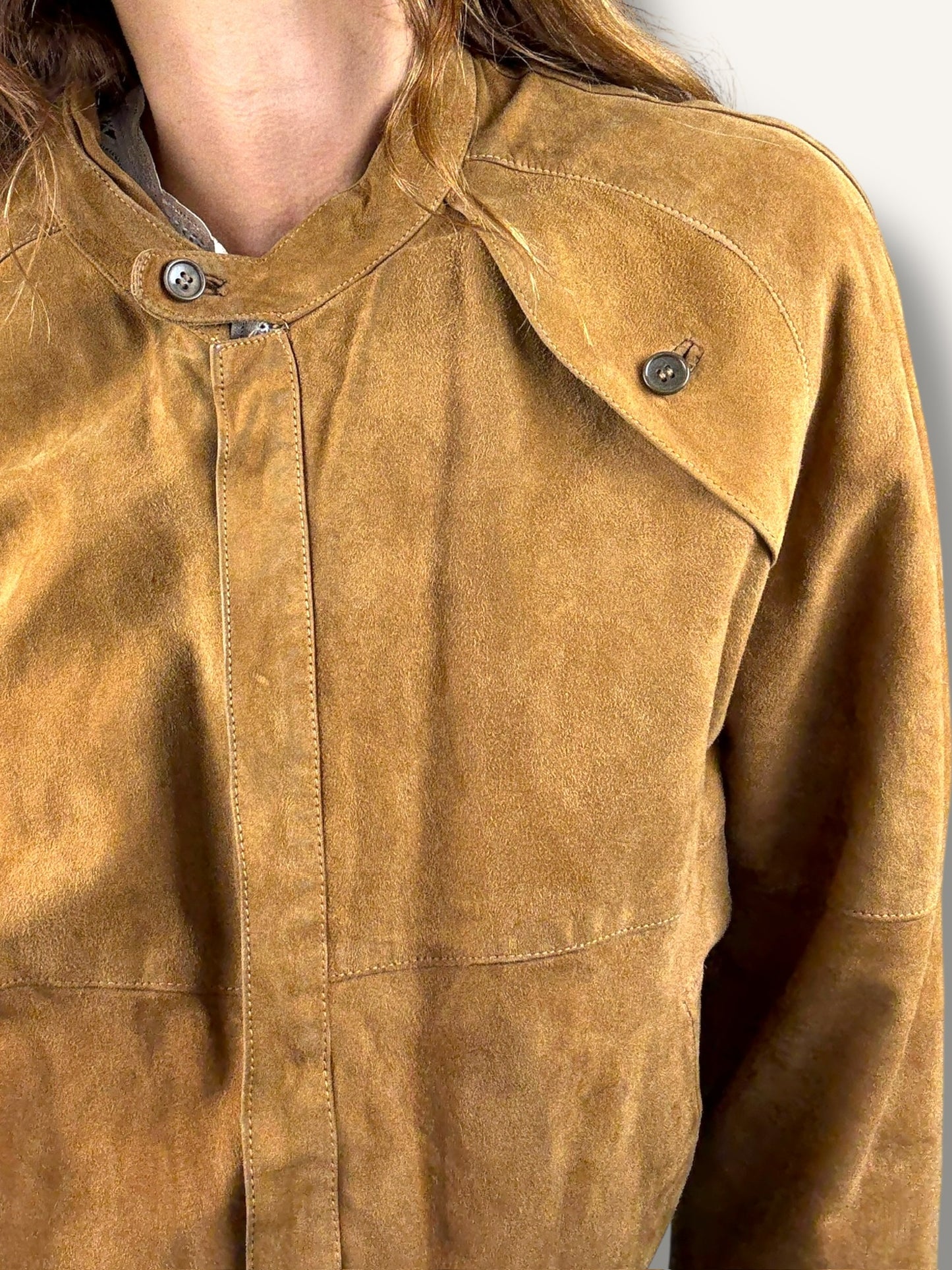 Suede Bomber