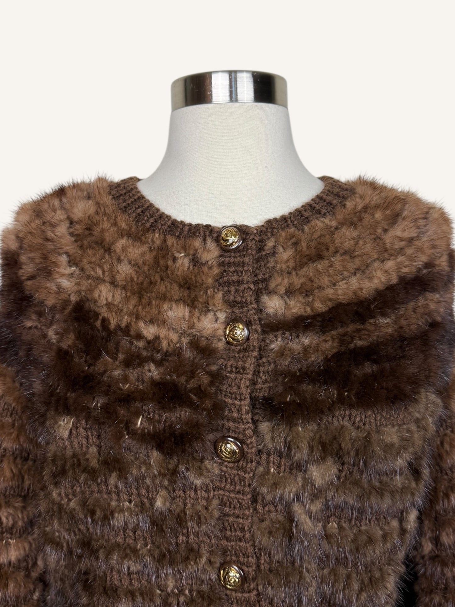 Mink Cardigan