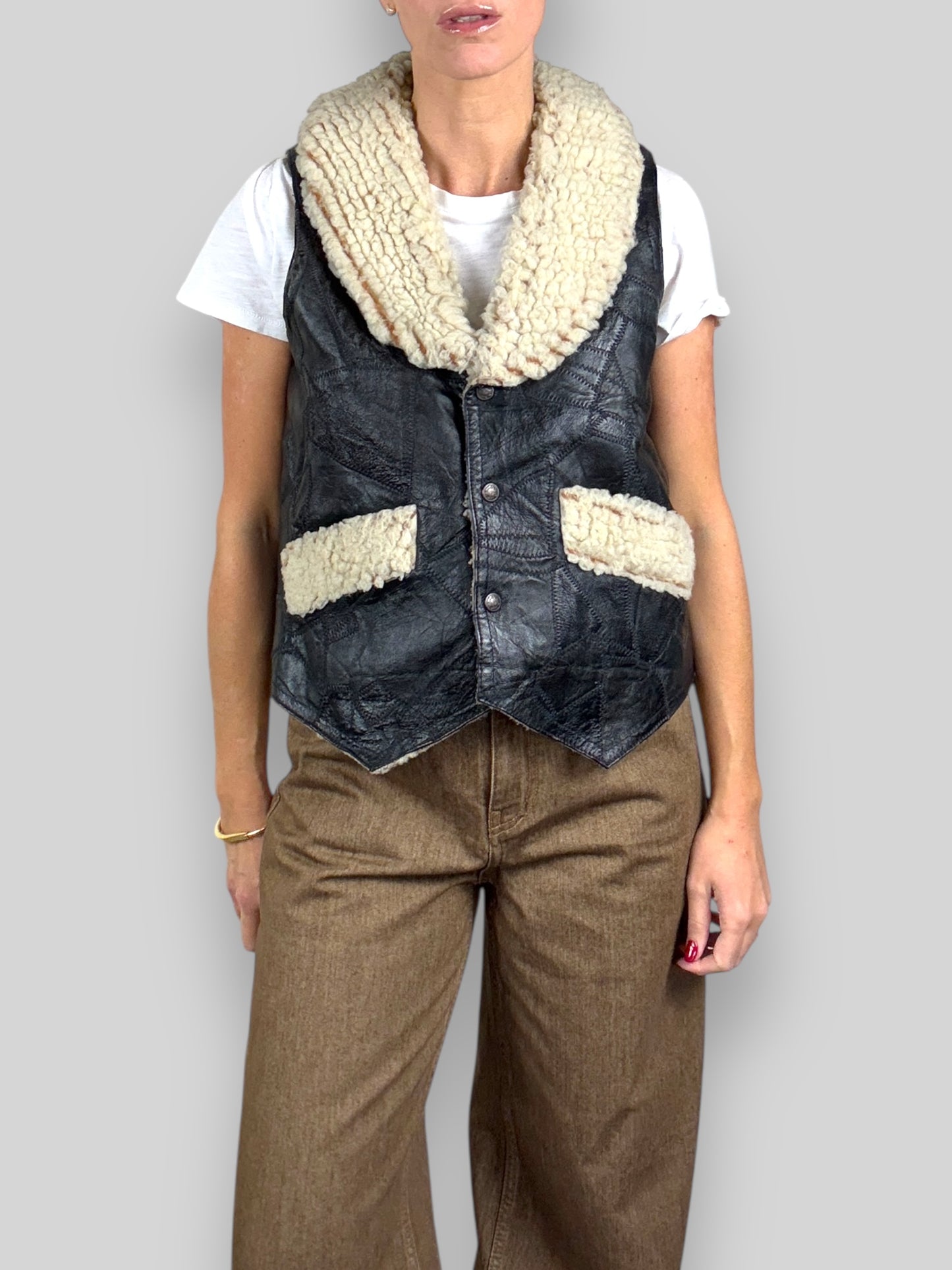 Shearling Vest