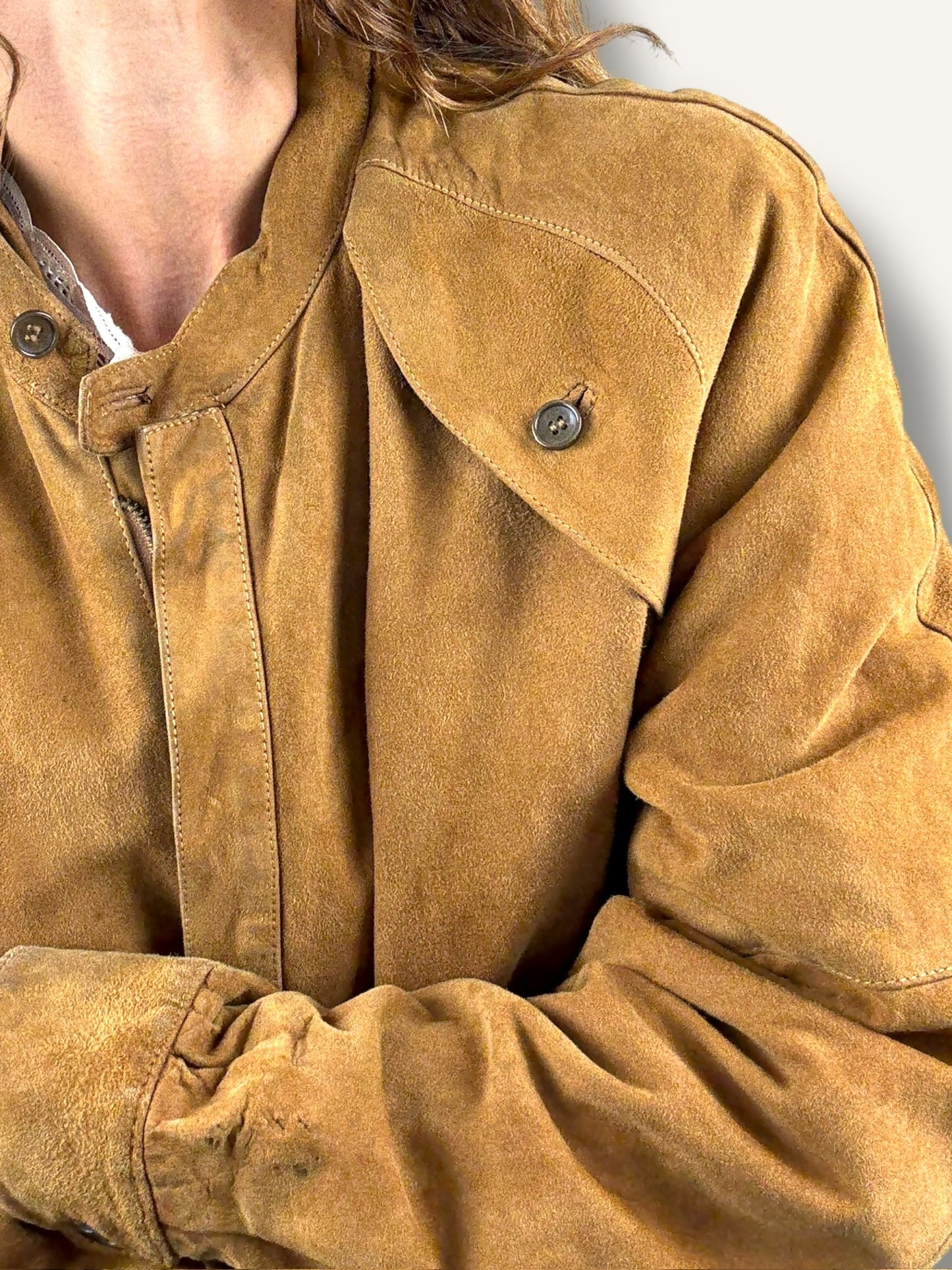 Suede Bomber