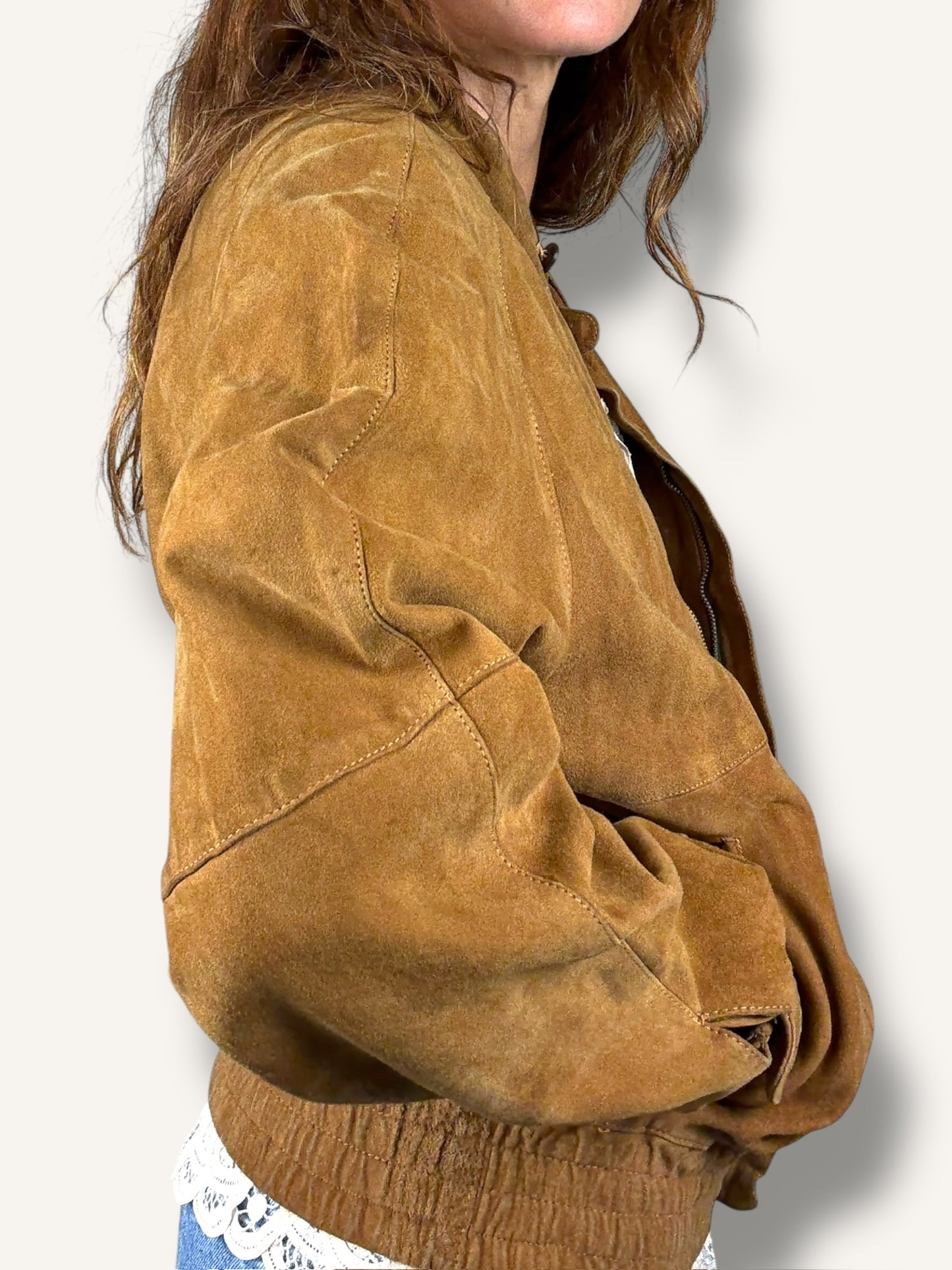 Suede Bomber