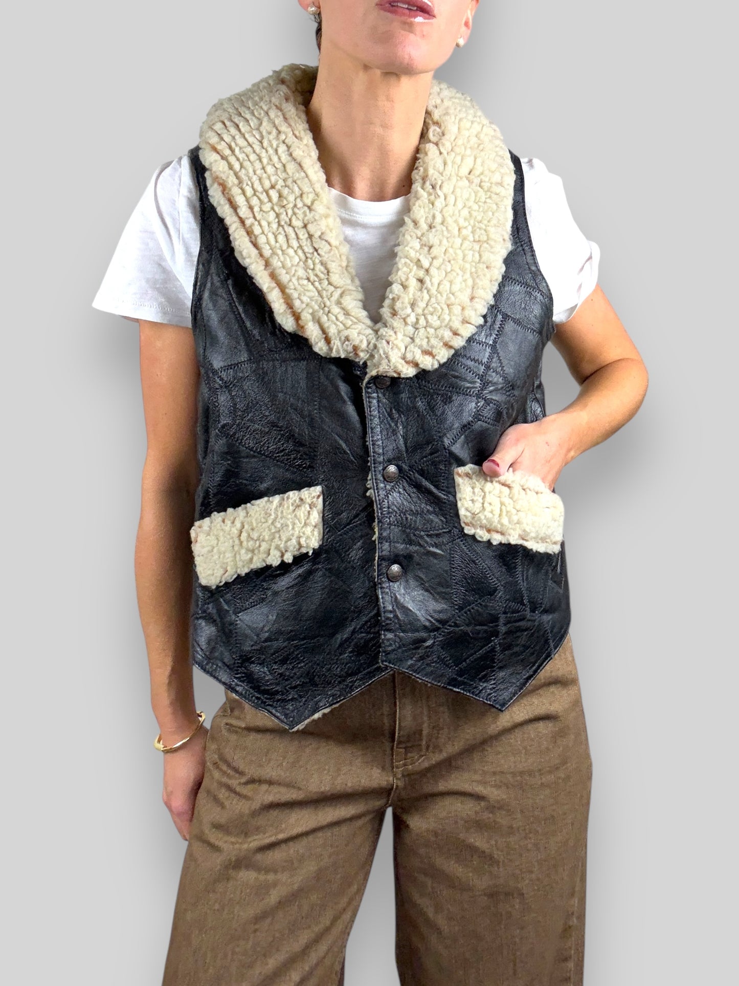 Shearling Vest