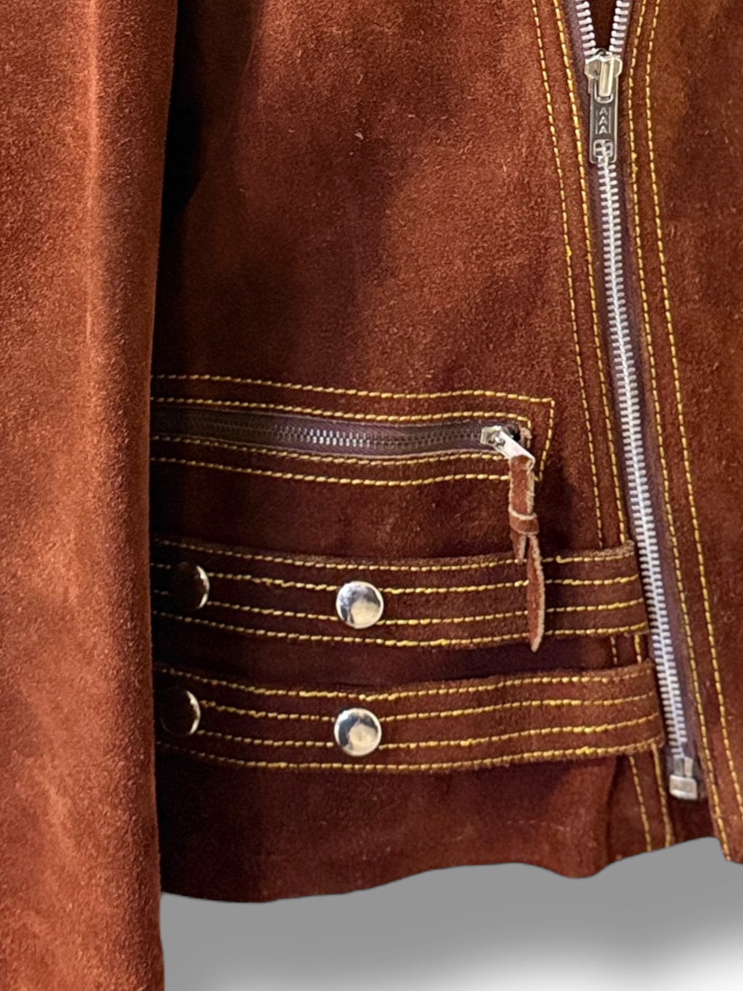 Suede Moto Jacket