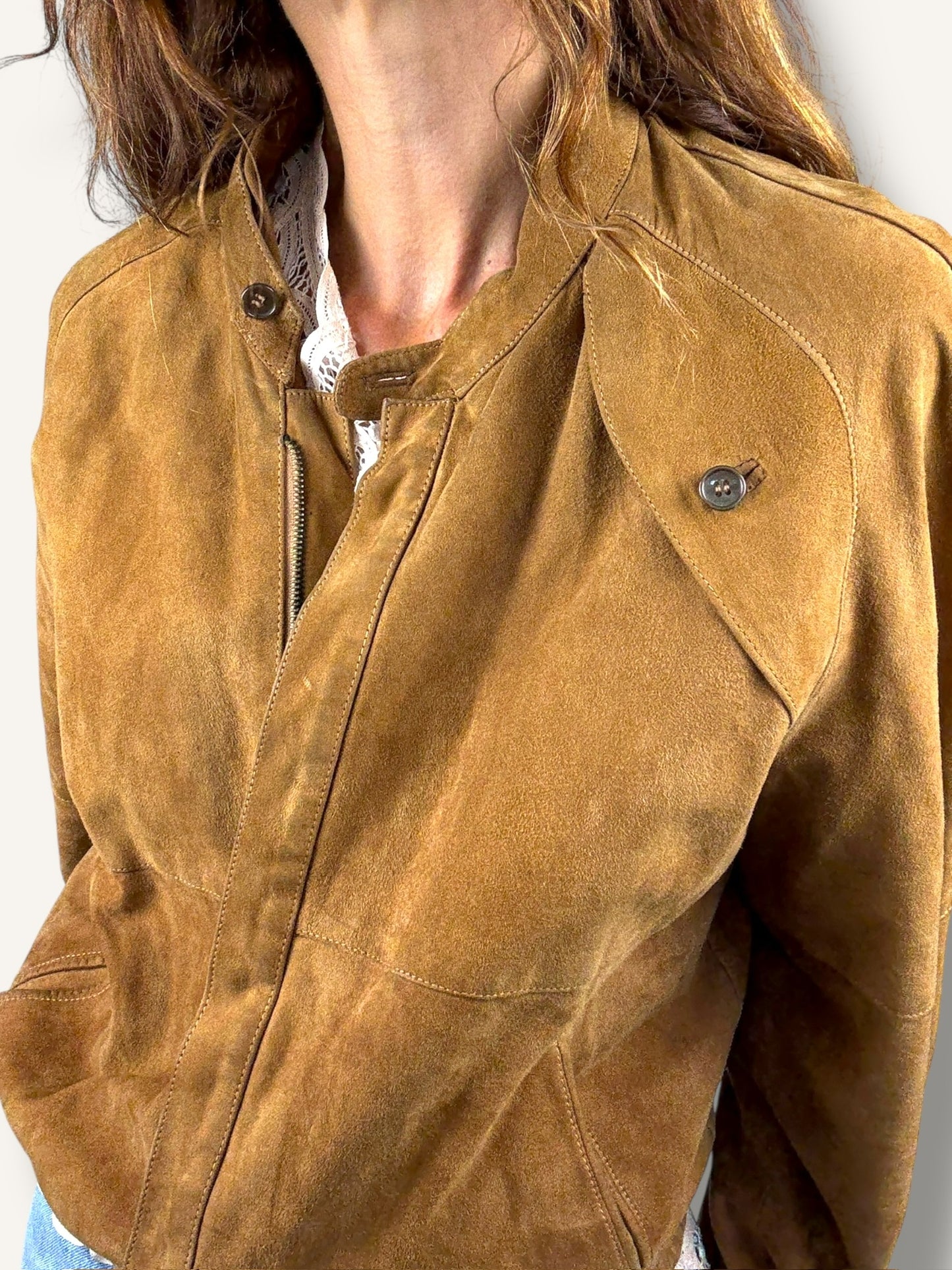 Suede Bomber