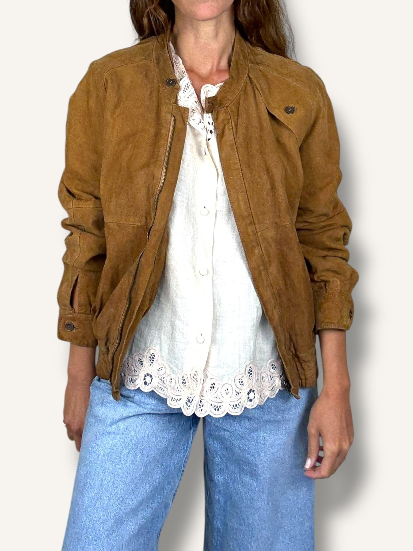 Suede Bomber